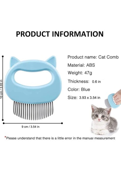 2 Evcil Hayvan Tarağı Mavi (Yurt Dışından) fiyatları
