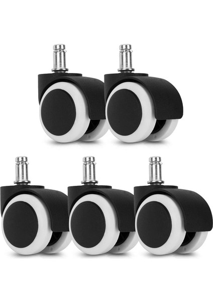 Beş Tekerlekli Döner Sandalye Seti Beyaz (Yurt Dışından) indirimleri