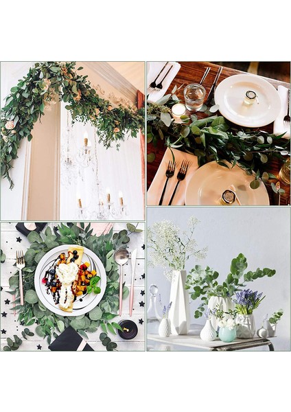 Asmak Için Yapay Okaliptüs Ipek Çelenkler (Okaliptüs Hasır) (Yurt Dışından) fiyatları