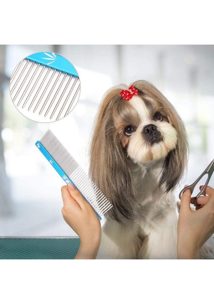 Evcil Hayvan Saç Düzeltici Kedi Köpek Saç Tarak Mavi 20* 4.5cm (Yurt Dışından) fiyatları