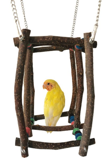 Ahşap Papağan Renkli Boncuklar (Yurt Dışından)