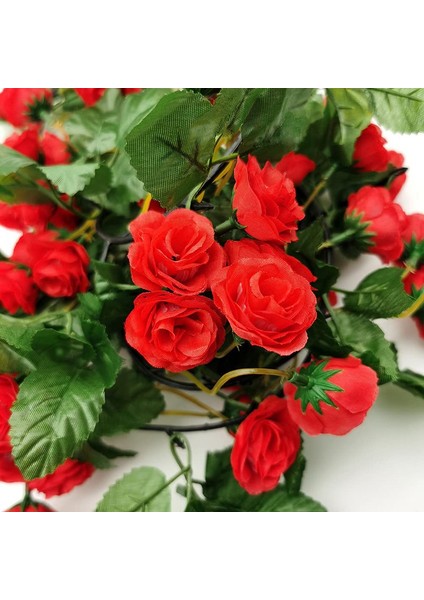 2 Adet 69 Suni Gül Garland Başlığı 180CM (Kırmızı) (Yurt Dışından) modelleri