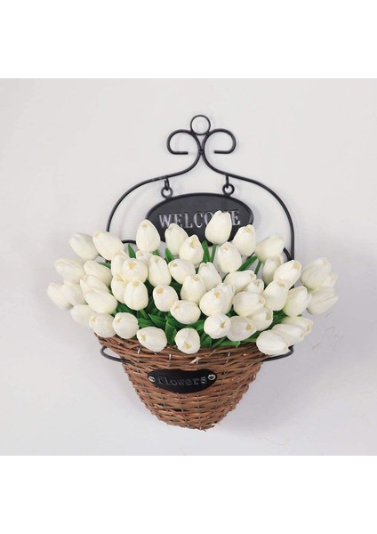 20 Adet Simüle Lale, Beyaz (Yurt Dışından) fiyatları