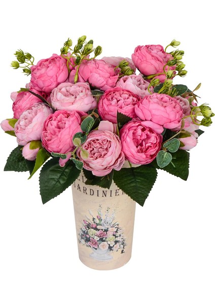 4 Suni Ipek Şakayık Buketi, 5 Çatal, 9 Baş (Yurt Dışından) fiyatları