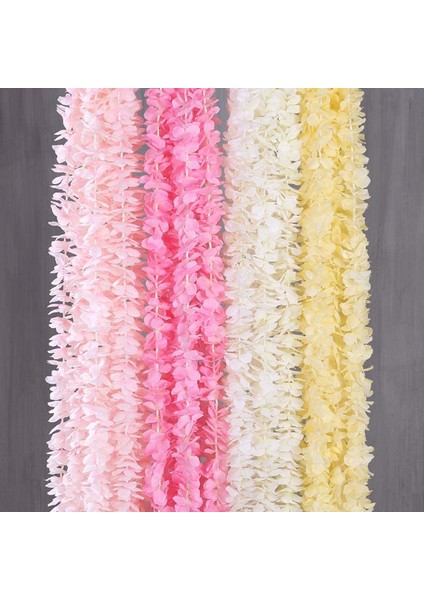 10 Adet 100 cm Ipek Yapay Çelenk - Pembe (Yurt Dışından) fırsatları