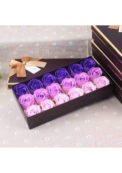 18 Adet Bitkisel Uçucu Yağlı Sabun (Mor) (Yurt Dışından) modelleri