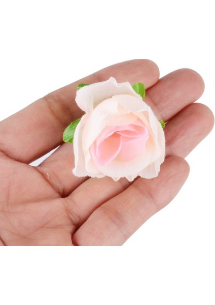 100 Pembe Yapay Bitki Süsleri (Şampanya Rengi) (Yurt Dışından) modelleri