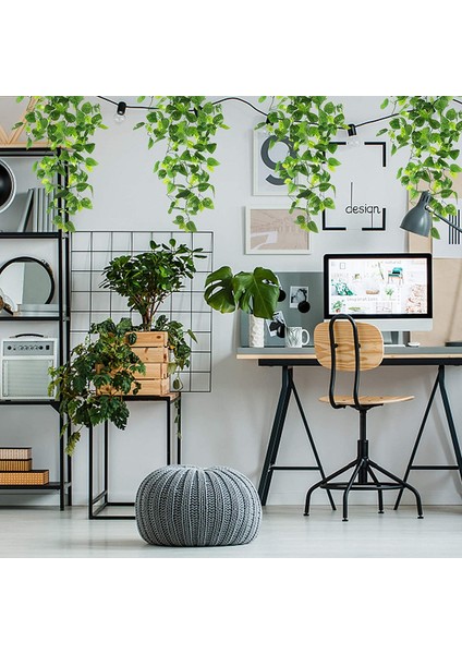 4 Adet * 90CM Yapay Sarmaşık Yeşil Karahindiba Bitki Süsleri (Yurt Dışından) indirimleri