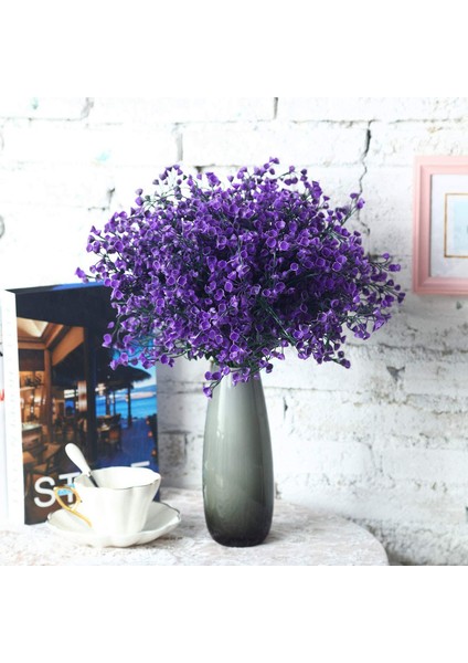 12 Set Yapay Çalı Bitki Çiçeği (Mor) (Yurt Dışından) fiyatları