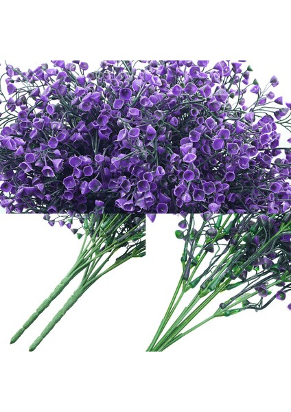 12 Set Yapay Çalı Bitki Çiçeği (Mor) (Yurt Dışından) indirimleri