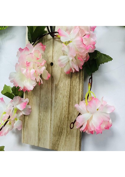 Yapay Ipek Kiraz Çiçeği Çelengi Simülasyon Ortanca (Pembe-A, 4'lü Paket) (Yurt Dışından) fırsatları