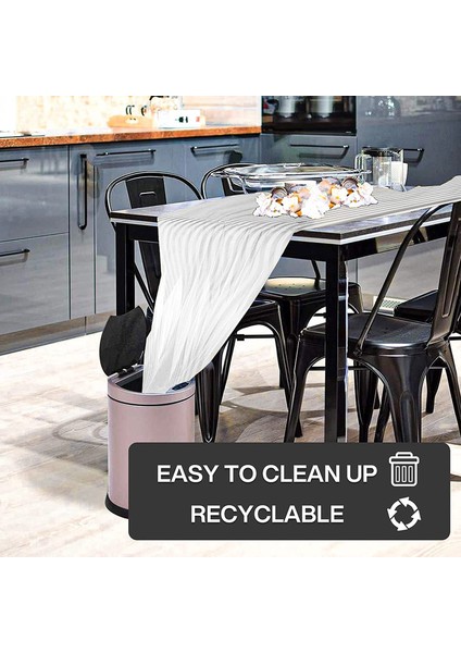 137 x 183CM Gümüş Folyo Masa Örtüsü (Yurt Dışından) indirimleri