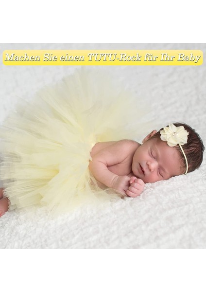 Tiul Rulo 15CM x 25Y Parti Dekorasyonu (Sarı) (Yurt Dışından) modelleri