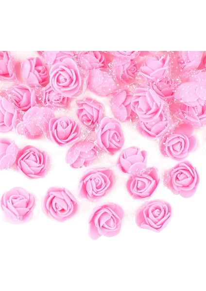 500 Adet Yapay Köpük Çiçek Pe Tomurcukları (Açık Pembe) (Yurt Dışından)
