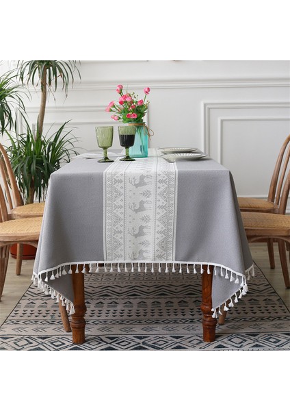 Bez 90X90CM (Gri) (Yurt Dışından)