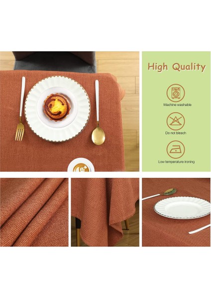 140*180CM Klasik Tarzda Masa Örtüsü (Turuncu) (Yurt Dışından) indirimleri