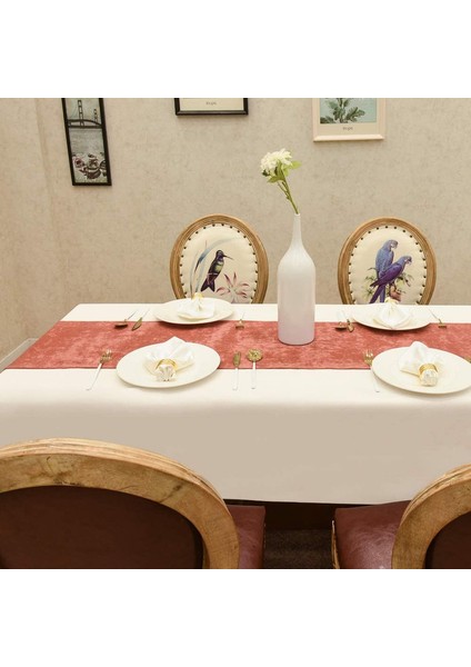 Basit Masa Bayrağı (Kırmızı 35CM*180CM) (Yurt Dışından) indirimleri