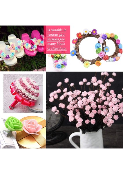 200 Yapay Köpük Çiçek Topu (Açık Pembe - 3,5 Cm) (Yurt Dışından) fırsatları