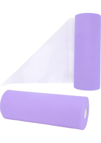 Tiul Rulo 15CM x 25Y Parti Dekorasyonu (Mor) (Yurt Dışından)