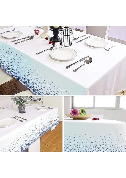 10 Adet Tek Kullanımlık Masa Örtüsü 137 x 274 cm (Beyaz) (Yurt Dışından) modelleri