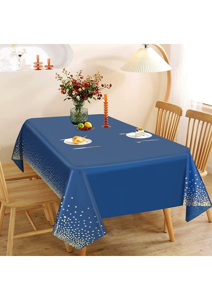 6x 137*274CM Tek Kullanımlık Masa Örtüleri (Altın ve Mavi) (Yurt Dışından) modelleri