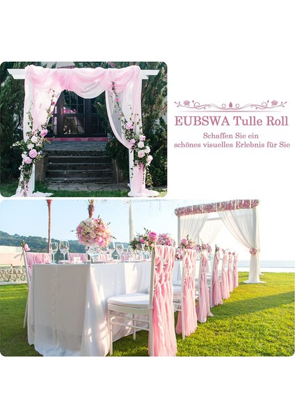 Tiul Rulo 15CM x 25Y Parti Dekorasyonu (Beyaz) (Yurt Dışından) fırsatları