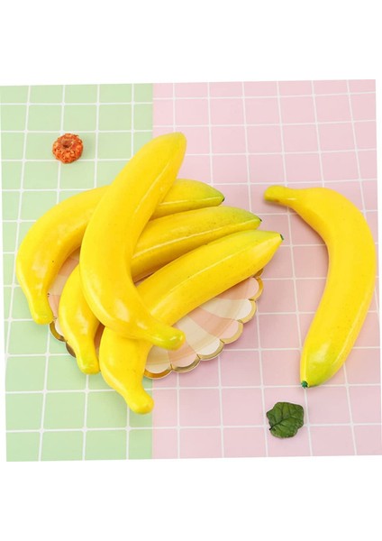 2 Adet Büyük Yapay Muz Dekoratif Meyve Simülasyon Sarı Muz Ev Ev Mutfak Dekor Için Yapay Meyveler (Yurt Dışından) indirimleri