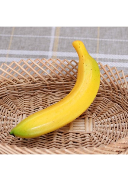 2 Adet, Büyük Yapay Muz Dekoratif Meyve, 19.5cm (Yurt Dışından) fırsatları