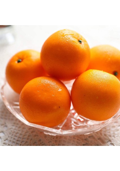 6 Adet Yapay Turuncu Yapay Meyve Dekorasyon Festivali Ekranı Için Plastik Gıda (Turuncu) (Yurt Dışından) fiyatları