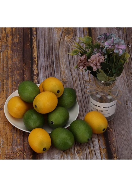 24 Parça Yapay Limon Dekorasyonu (Yeşil, 2,2 Inç) (Yurt Dışından) indirimleri