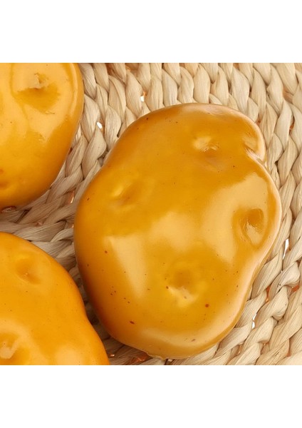6 Adet Yapay Patates Gerçekçi Yapay Sebze Ev Mutfak Parti Bahçe Dekorasyon Için Gıda Oyuncak Çocuklar Öğrenme (Yurt Dışından) fırsatları