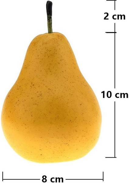 6 Adet Yapay Armut Dekorasyon Yapay Meyve Ev Partisi Mutfak Için Noel Yeni Yıl Gösterisi (Yurt Dışından) fiyatları