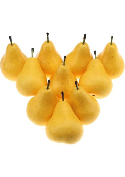 6 Adet Yapay Armut Dekorasyon Yapay Meyve Ev Partisi Mutfak Için Noel Yeni Yıl Gösterisi (Yurt Dışından) modelleri