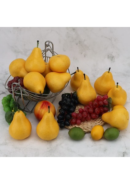 6 Adet Yapay Armut Dekorasyon Yapay Meyve Ev Partisi Mutfak Için Noel Yeni Yıl Gösterisi (Yurt Dışından) fırsatları