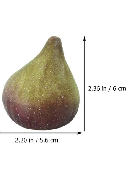 5 Adet Yapay Incir, Simülasyon Süslemeler Dekoratif Incir Modelleri Yaratıcı Mobilya Oyuncaklar Ev Mutfak Parti Dekorasyon Için (Yurt Dışından) modelleri