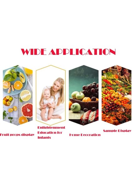 10 Adet Kırmızı Plastik Yapay Meyve Çilek Modeli (Yurt Dışından) fırsatları