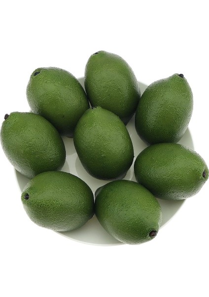 12 Adet Yapay Simülasyon Limon Yapay Meyve Ev Partisi Için Mutfak Masa Dolabı Noel Dekorasyonu (Sarı ve Yeşil) (Yurt Dışından) fiyatları