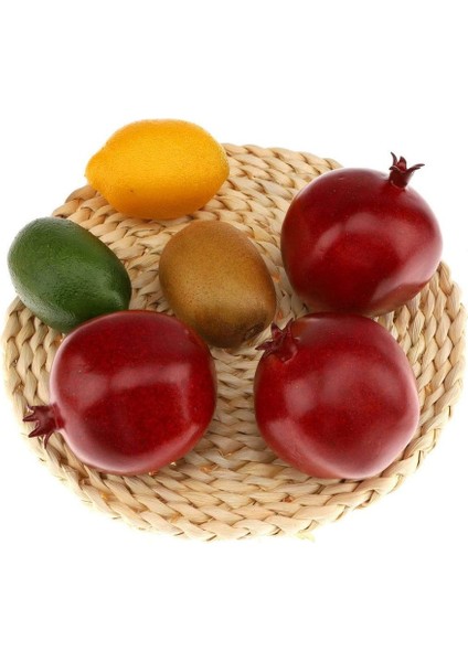 6 Adet Yapay Nar Dekorasyon Yapay Nar Meyve Ev Partisi Mutfak Için Noel Festivali Gösterisi (Yurt Dışından) indirimleri