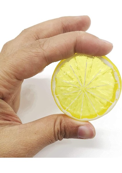 40 Adet Simüle Limon Dilimleri Plastik Yapay Meyve (Sarı ve Yeşil) (Yurt Dışından) fırsatları