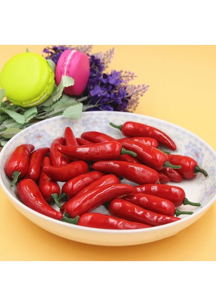 50 Adet Yapay Kırmızı Biber Simülasyon Sıcak Biber Yapay Sebze Modeli Gıda Ev Mutfak Partisi Için Pub Dekorasyon Süs (Yurt Dışından) modelleri