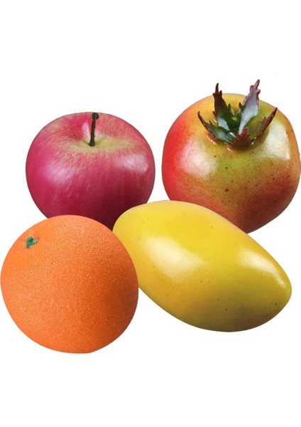 10 Adet Yapay Meyve Seti, Gerçekçi Görünümlü Plastik Meyve Dekorasyon Için Dekoratif Yapay Meyve (Yurt Dışından) modelleri