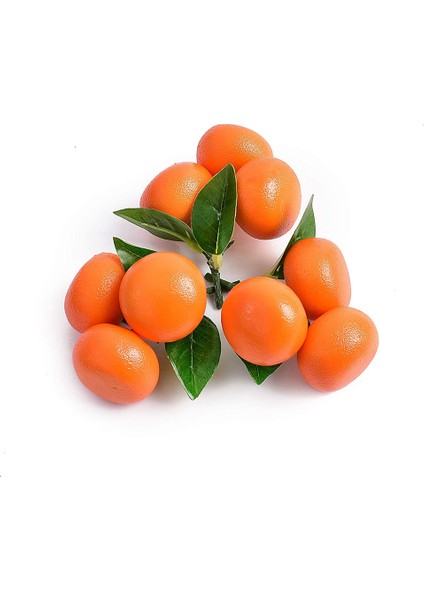 3 Adet Yapay Meyve Mini Mandalina Portakal Simülasyon Yapay Festival Dekorasyonu Için (Yurt Dışından)