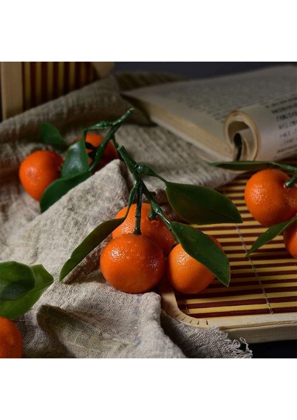 3 Adet Yapay Meyve Mini Mandalina Portakal Simülasyon Yapay Festival Dekorasyonu Için (Yurt Dışından) fırsatları