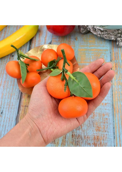 3 Adet Yapay Meyve Mini Mandalina Portakal Simülasyon Yapay Festival Dekorasyonu Için (Yurt Dışından) indirimleri