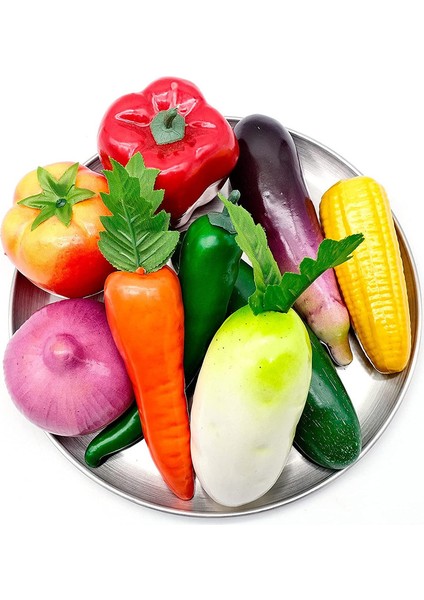 9 Adet Yapay Köpük Sebze Simülasyon Sebze Dekorasyonu Ev Partisi/festival Ekranı Için (Yurt Dışından)