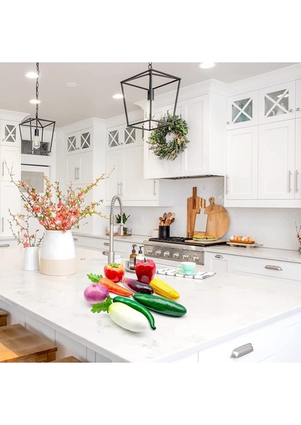 9 Adet Yapay Köpük Sebze Simülasyon Sebze Dekorasyonu Ev Partisi/festival Ekranı Için (Yurt Dışından) indirimleri