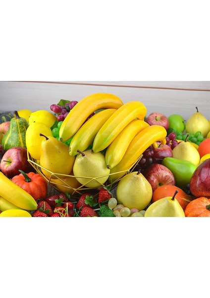 5 Adet Yapay Elma Yapay Meyve Modeli Kırmızı Elma Ev Ev Mutfak Parti Dekorasyon (Yurt Dışından) fiyatları