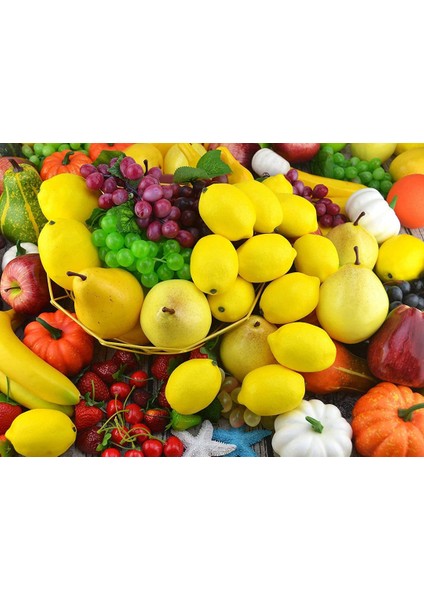 4 Demet Yapay Üzüm Yapay Meyve Evi Mutfak Parti Dekorasyonu (Siyah, Kırmızı, Yeşil, Mor) (Yurt Dışından) indirimleri