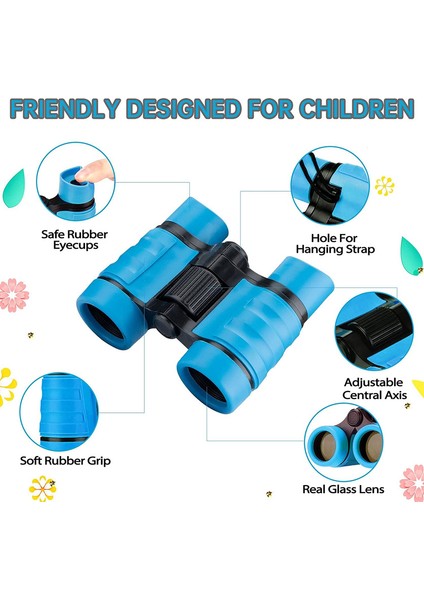 1pc,çocuk Dürbünleri,dürbün Kompakt Darbeye Dayanıklı DÜRBÜN,MAVI,4X30 (Yurt Dışından) fiyatları