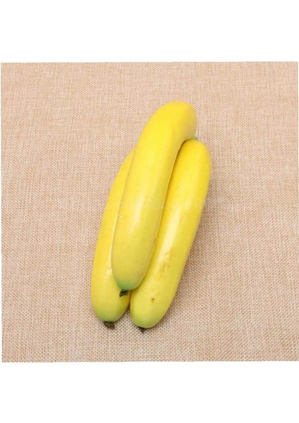 1 Adet, Yapay Yapay Sarı Muz Meyve Dükkanı Ekran Dekorasyon Of 3 Kafa Muz (Yurt Dışından) indirimleri
